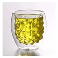 thumbnail image 2 of 2 Vasos De Vidrio De Doble Capa Interior Forma Piña Bebidas, 2 of 4