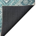 thumbnail image 3 of Dalyn Rugs Portico PO5 Teal Indoor/Outdoor, Luxury Washable, Bedroom, Living Room, Dining Room, Kitchen, Patio Rug, 2'6" x 3'10", Teal, 3 of 4