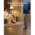 thumbnail image 6 of DREO Heater, 23" Space Heater with 70° Oscillation, Precise Temp Control 41 - 95°F for Whole-Room Comfort, Whisper-Quiet Warmth, 12H Timer, 3 Heat, 3 Fan Modes, ECO Mode, Remote, 8 Safety Features, 6 of 11