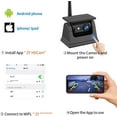 thumbnail image 4 of OBEST Magnetic Wireless Backup Camera, Solar WiFi Rear View Camera with Built-in Battery and Infrared Night Vision, Magnetic Suction Mount, for iOS and Android, 4 of 8