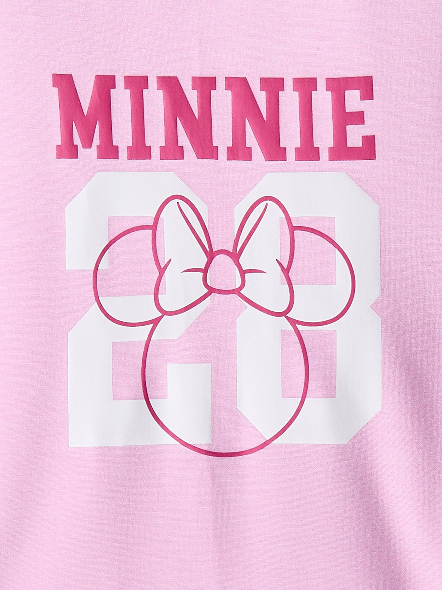 Minnie Mouse Toddler & Big Girls Active Graphic Sweatshirt with Long Sleeves, Sizes 12M-12
