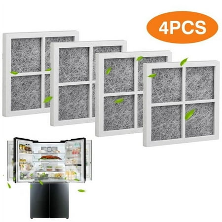 3-Layer Activated Carbon Refrigerator Air Filter - Eliminates Odors, Lasts 6 Months! Fits LG LT120F & Kenmore 46-9918 Series