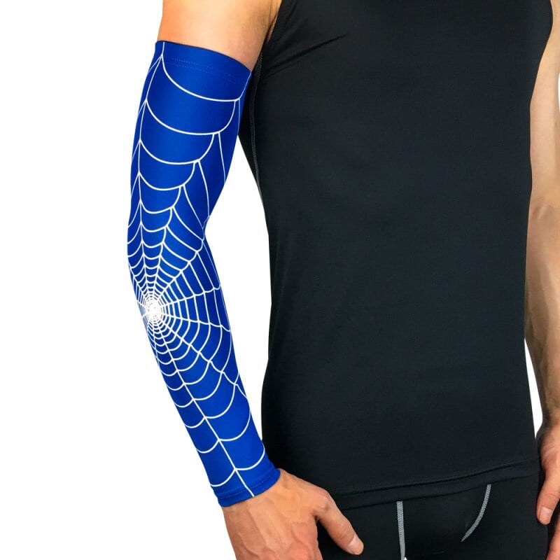 1X Long Elbow Sleeve Pad Breathable Polyester Spandex Arms Cover Protective Gear 