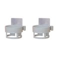 thumbnail image 2 of Shengyu Adhesive Hair Dryer Rack Stand Holder Storage Organizer Bathroom Wall Mounted blue 2Set, 2 of 6