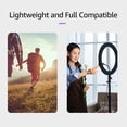 thumbnail image 3 of Mistaha 160cm Reverse Folding Leg Light Stand Tripod Adjustable Height Four Sections Heavy Duty Aluminum, 3 of 8
