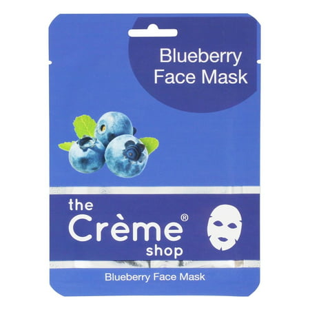 Korean Cosmetics The Creme shop 15 Sheet Face Mask multiple Type (Blueberry,Aloe,Pink