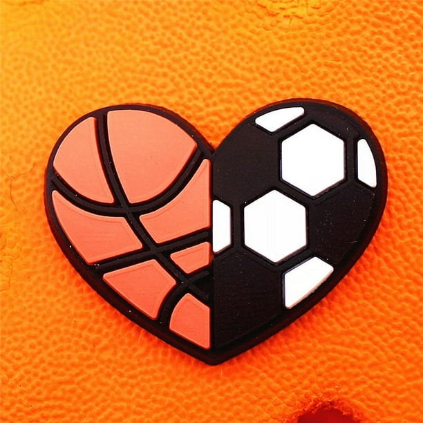 Breloques pour chaussures de sport de basket-ball, 1 pièce, décoration de sandales, convient aux accessoires supérieurs de chaussures de jardin, cadeaux de fête de noël pour enfants