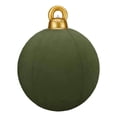 thumbnail image 3 of 24 In Giant Inflatable Velvet Christmas Balls, Inflatable Flocked Christmas Ball, Large Blow Up Outdoor Velvet Inflatable Christmas Ornaments,Xmas Porch Lawn Yard Holiday, 3 of 9