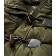 thumbnail image 3 of Aeropostale - Chaqueta acolchada para mujer, verde, grande Aeropostale Chaqueta acolchada, 3 of 3