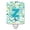 Teal & Blue, variant on Letter Z Flowers & Butterflies Pink Ceramic Night Light