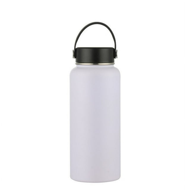 Hervidor de agua de acero inoxidable 304 para deportes al aire libre, escalada, termo de doble capa de gran capacidad