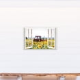 thumbnail image 4 of Creative Products Sunflower Tractor Window 20x30 Canvas Wall Art, 4 of 4