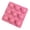 Pink, variant on 9-Hole Chocolate Gumpaste Mould Gold Ingot Shape Silicone Mold Fondant Jelly Mold Perfect Gift for Baking Lover 2 Colors