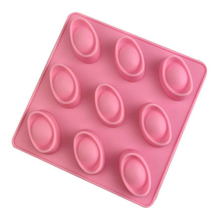 

RUNZETA 9 Holes Chocolate Gumpaste Moulds Gold Ingot Shapes Silicone Mould Fondant Molds