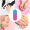 thumbnail image 6 of Unique Bargains Durable Mini Straight Sponge Nail Files 30 Pcs Red Blue Gradient, 6 of 6