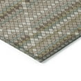 thumbnail image 4 of Addison Rugs Chantille Indoor/Outdoor Transitional Lattice Taupe Washable Rectangle Rug, 10' x 14', 4 of 6