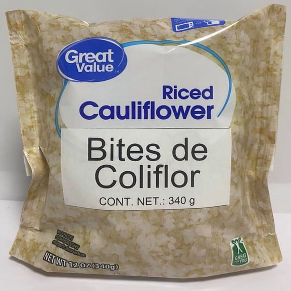 Coliflor Arroz Bites Great Value 340 gr