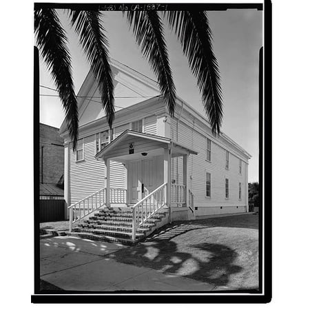 Historic Print, Masonic Temple, 110 West J Street, Benicia, Solano County, CA, 16" x 20"