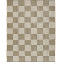 Nourison Washable Modern Jute Modern Natural Ivory 5'3" x 7'3" Area Rug (5x7)