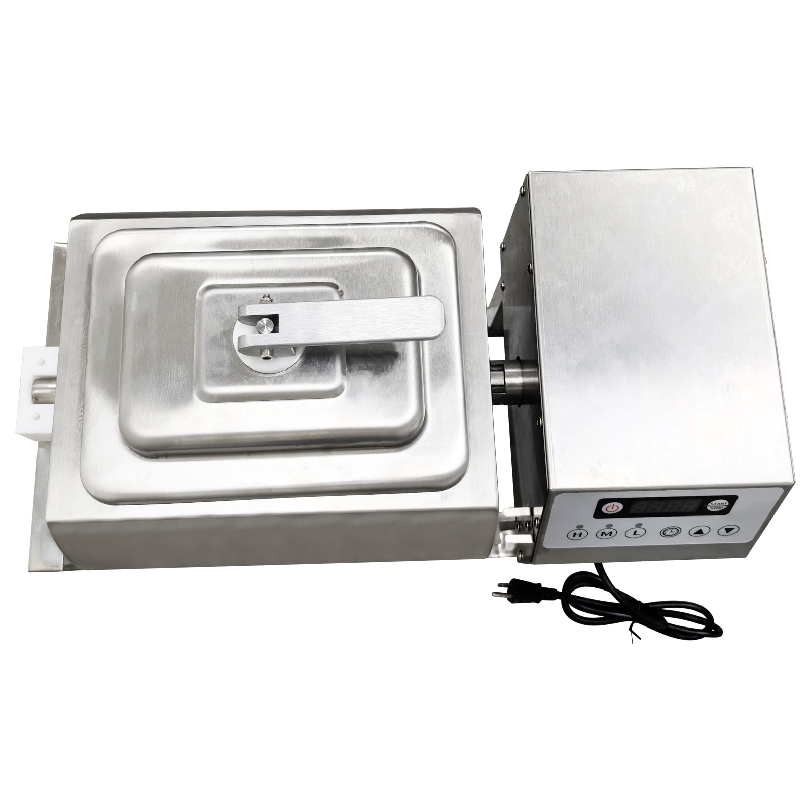 15L Circular Meat Vegetable Tumbler Marinator Rotatable Marinating Machine Stainless Steel