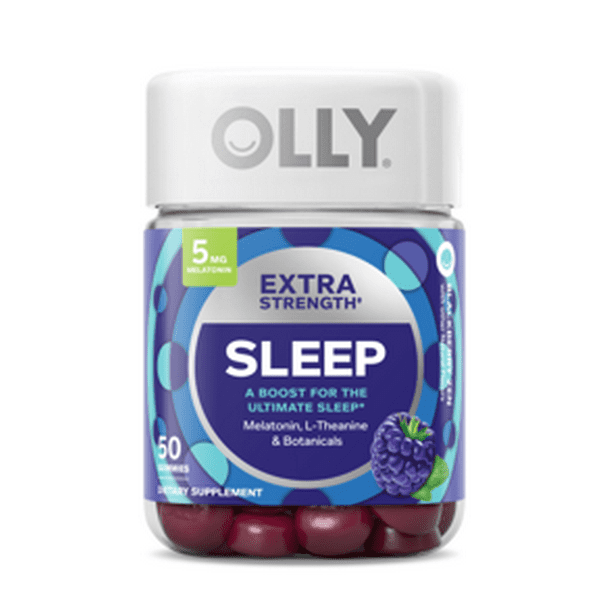 Olly Extra Sleep Vitamin Gummies with 5mg Melatonin 50 ct