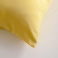 thumbnail image 4 of Flxxie Satin Silky Slip Cooling Body Pillowcase, Body Pillow Cover with Hidden Zipper, 20x54 Inches, Yellow, 4 of 5