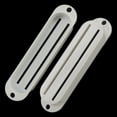 thumbnail image 4 of Set of 3 Guitar Pickup Cover Dual Rail Protector for ST  White, 4 of 6