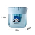 thumbnail image 3 of MVRLSH Under $10! Three Hole Pencil Sharpener: Portable Pencil Sharpener Multi Size Pencils Sharpens Pens Smoothly Without Hurting Pens And Pencil Sharpener, 3 of 5