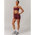 thumbnail image 4 of IDOPIP Womens Seamless Workout Sets Backless Sports Bra Top Scrunch Butt High Waist Gym Shorts 2 Piece Yoga Outfits, 4 of 6