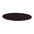 thumbnail image 2 of 48" Round Laminate Table Top- Mahogany/ Mocha Walnut, 2 of 2