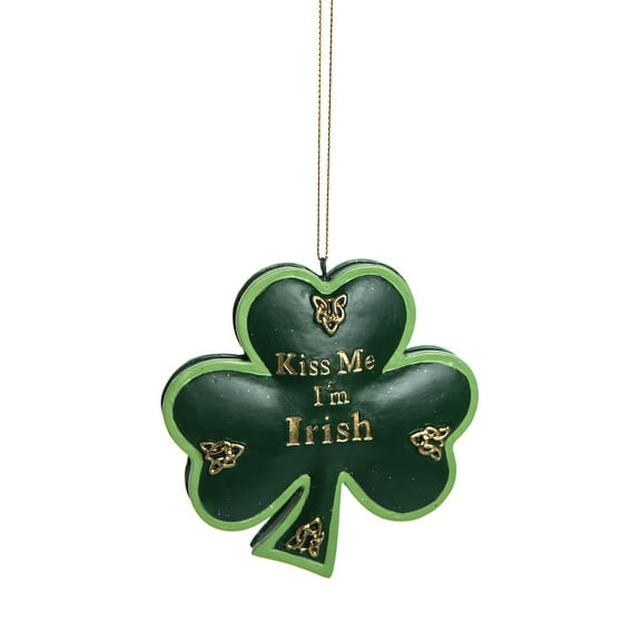 Kiss Me I'm Irish St. Patrick's Day Irish Fun Decor  Christmas XMAS Ornament