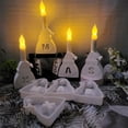 thumbnail image 4 of Moldes De Silicona Moldes De Fundición Portavelas Navideño Molde De Silicona Para Manualidades Molde De Silicona Navideño Molde De Silicona Para Velas Y Yeso (Xmas), 4 of 6