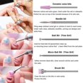 thumbnail image 4 of embout Ponceuse Ongles,10pcs#i Ensemble Foret Ongles Outils Salon Professionnelle, Pour Manucure Pdicure Salon De Maison Utiliser, 4 of 5