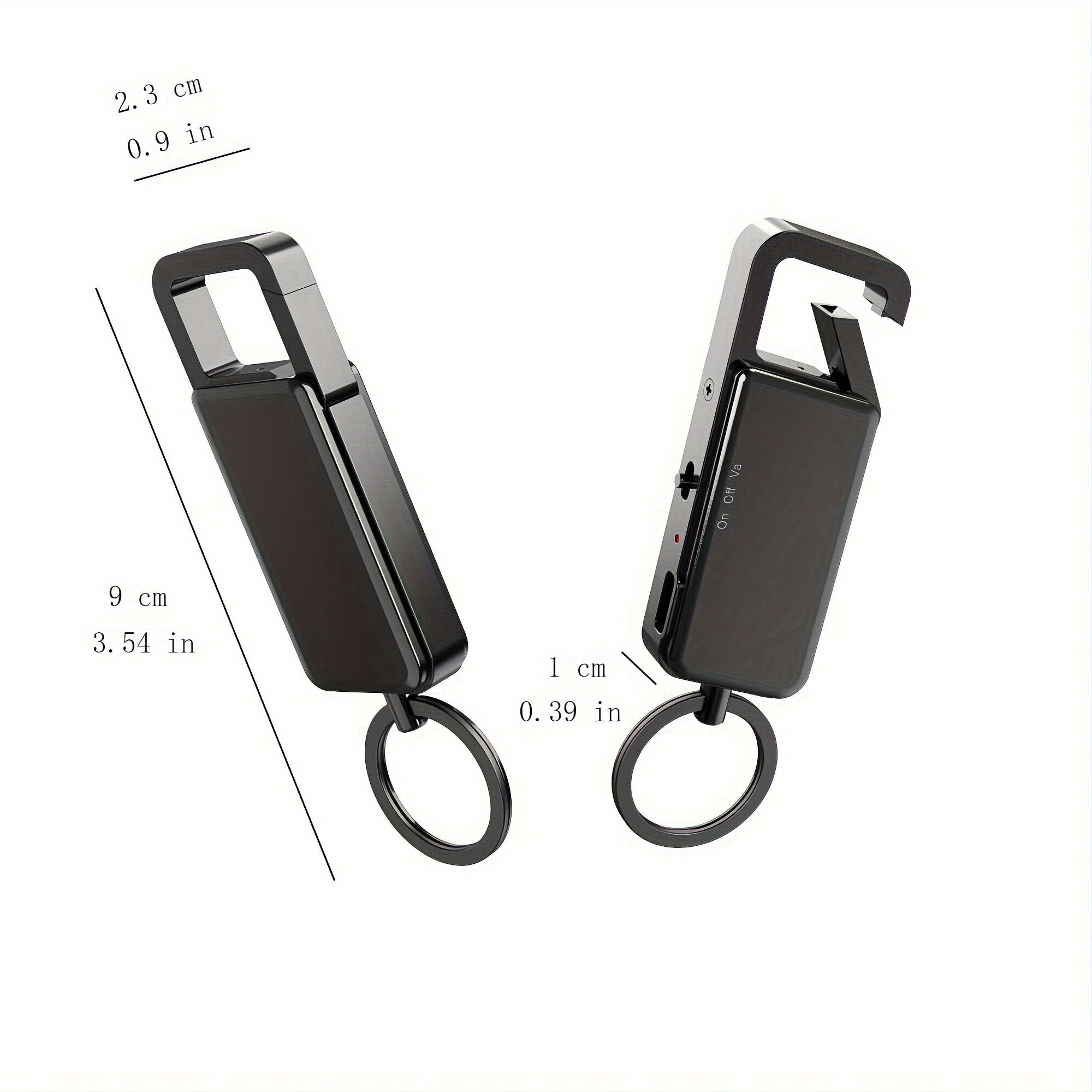 64G Voice Activated Recorder, DSP Sound Source Noise Reduction Recording Device, Digital Voice Recorders With Playback, Ideal For Lectures, Meetings, Interviews