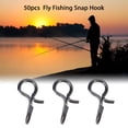 thumbnail image 1 of Fishing Snap, 50Pcs Lure Snap, Fly Hook For Keychain Clip Fishing  Jigs, 1 of 2