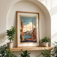 thumbnail image 5 of Istanbul in Vintage: A Journey Through Time - İstanbul Türkiye Illustration Travel Poster Vintage Poster City Architecture Harbor Scenic Retro Unframed Wall Art Print 4 x 6 inches, 5 of 60