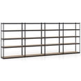 thumbnail image 1 of Gymax 4PCS 5-Tier Garage Shelving Unit 2200 LBS Heavy Duty Metal Storage Shelves Black, 1 of 10