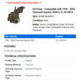thumbnail image 2 of Oil Pump - Compatible with 1996 - 2002 Chevy Express 3500 5.7L V8 VIN R 1997 1998 1999 2000 2001, 2 of 2
