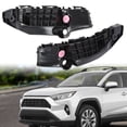 thumbnail image 3 of PIT66 Front Bumper Support Spacer Retainer Brackets Fit for 2019-2021 Toyota Rav4 525350R090,525360R070, TO1023126, TO1033126, 3 of 9