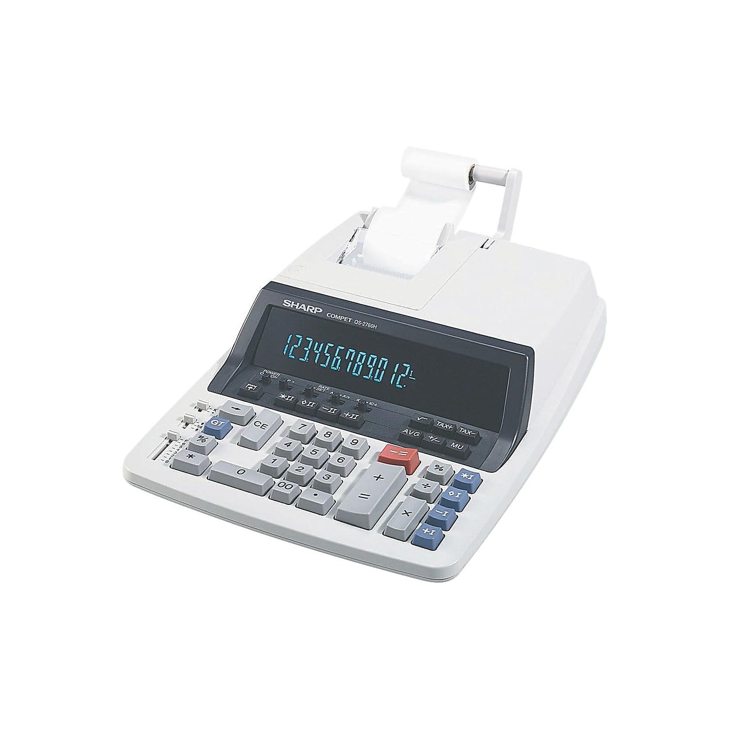 Sharp Calculators, SHRQS2760H, QS-2760H 12-Digit Professional