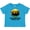 Turquoise, variant on Inktastic Yellowstone National Park with Bear Mountains and Trees Cricle Boys or Girls Baby T-Shirt