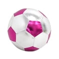 thumbnail image 3 of Lipstore 25cm Inflatable Soccer Ball Glossy Training for Club Competition Sports Gift Purple, 3 of 8