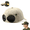 White, variant on Aviator Style Baseball Cap with Integrated Goggles, Vintage Goggles Hat, Adjustable Unisex Lightweight for Cosplay, Festivals, Outdoor & Daily Fashion