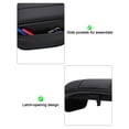 thumbnail image 3 of KBH Center Console Cover for 2023-2026 Honda Pilot Accessorie, 2024 2025 2026 Honda Ridgeline/Passport Armrest Cover with Side Pockets, Black Leather Middle Console Lid Protector, 3 of 8