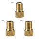 thumbnail image 5 of Soidarity Paquete de 10 Presta a Schrader Operación simple Suministros para bicicletas Adaptador de válvula Convertidor de válvulas de mantenimiento de Type1 NO1 Soidarity CBP254551, 5 of 6