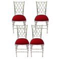 thumbnail image 1 of Elegante protector de silla, almohadilla cómoda en forma de U para silla de cocina, diseño antideslizante que garantiza un asiento seguro, tejido transpirable para mayor durabilidad y estilo,, 1 of 5