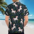 thumbnail image 6 of High Quality Hawaiian Shirts for Men Short Sleeve Aloha Beach Shirt Floral Summer Casual Button Down Shirts Blouses VOOIFP, 6 of 7