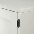 thumbnail image 6 of knobelite 2 Units (1 Pair) 3/8 inch Inset Matte Black Cabinet Hinges, Self Closing Hinges for Kitchen Cabinets/Cupboard/ Furniture Doors, Kitchen Cabinet Door Inset Hinges Black with Screws, 6 of 7