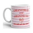 thumbnail image 2 of Grandmas And Grandsons Love With their Heart Mother's Day Coffee Tea Ceramic Mug Office Work Cup Gift 11oz, 2 of 3