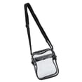 thumbnail image 3 of Clear PVC Transparent Shoulder Bag Durable Design for Security Beach Travel Stadium Approved, 3 of 7